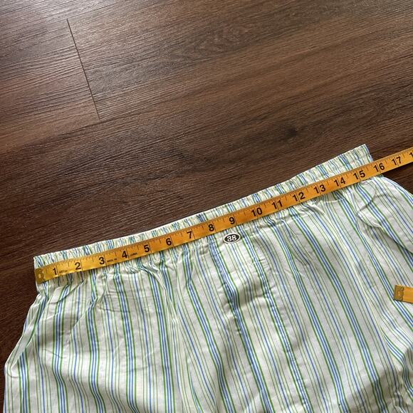 NOS Vintage Boxer Shorts 1970s Permanent Press Size 38 White Stripes - Picture 5 of 6